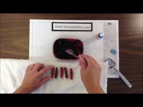 how to dye clothespins