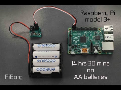 how to battery power raspberry pi