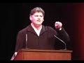 Scottish Socialist Party convenor, Colin Fox at conference