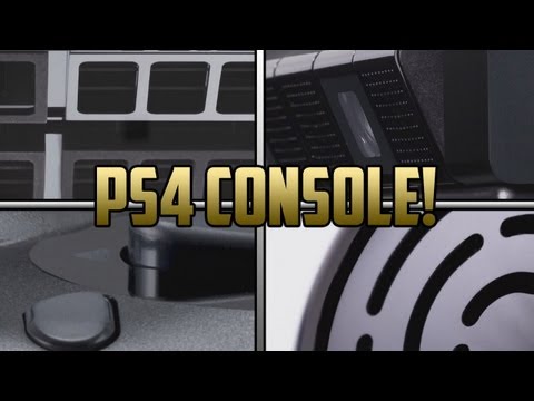 PlayStation 4 Console Images - Official Sony PS4 Console and Controller Extended Footage