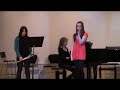 Inga, Hekla & Krist�n � t�nleikum 6.ma�;D