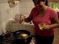 Fideos en mantquilla con tocino - Semana Santa