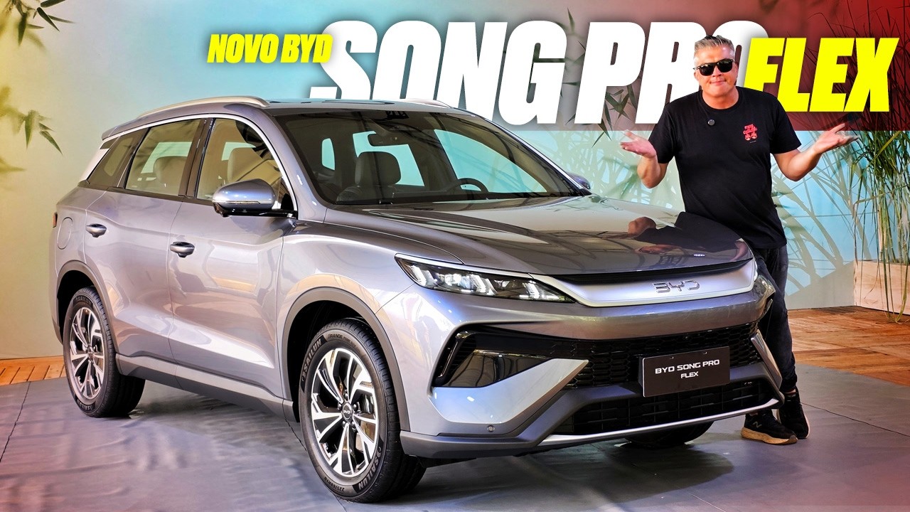 Novo BYD Song Pro Flex 2027 - POR R$ 176.990? PERDEU POTÊNCIA? CONSUMO? TEM TETO SOLAR? SAIBA TUDO!