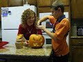 Lighting Our Pumpkin Lighting Our Pumpkin