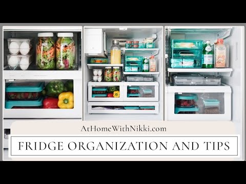 how to properly organize your fridge