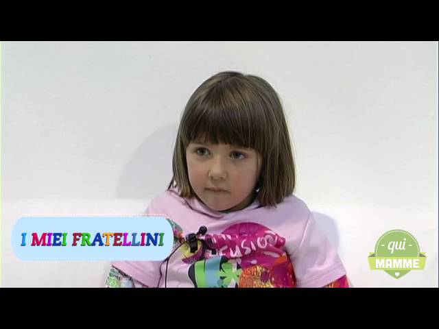 Parole di bimbi: chi sono i tuoi fratelli?