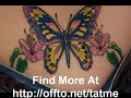 Wonderful Flower Butterfly Tattoos Wonderful Flower Butterfly Tattoos
