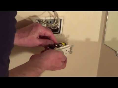 how to repair a gfci plug