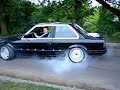 BMW 320is burnout!!! BMW 320is burnout!!!