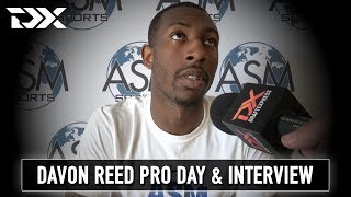 Davon Reed ASM Sports Pro Day Workout and Interview