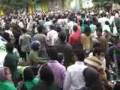 Protests in Tehran after election - Riot police caught by crowd Ayatollah Khamenei OUT NOW