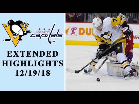 Video: Pittsburgh Penguins vs. Washington Capitals I EXTENDED HIGHLIGHTS I 12/19/18 I NBC Sports