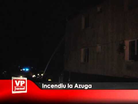 Incendiu la Azuga