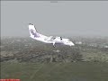 Dash-8 IFR into Shanghai