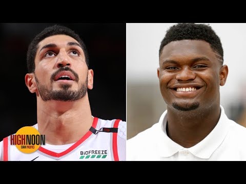 Video: Enes Kanter trolling Zion with Julius Randle comparison is a compliment, not an insult | High Noon