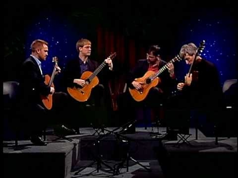 guitarquartet - from Petite Suite by Claude Debussy - arranged by the Minneapolis Guitar Quartet - performance for Baby Blue Arts of Minnesota www.minneapolisguitarquartet.com.