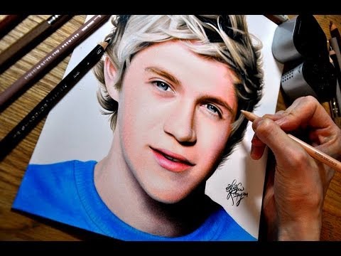 how to draw niall horan