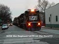 Here we see a REALLY LATE NS 156 coming down 6th Street with a BEAUTIFUL recently repainted NS 8310 leading along with NS 2698 (my favorite locomotive type!) He departed Augusta right after his counterpart, NS 155, arrived into Augusta Yard. Note on Part 3 when the Engineer lays on the horn for almost 30 secs! Hope you guys enjoy the video! DON'T FORGET TO COMMENT, RATE,  SUBSCRIBE TO MY VIDEOS! THANKS! -Ant Davis Production Copyright 2008