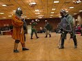 Sir Bran spars Count Hanza