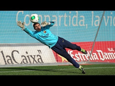 Les 5 millors aturades de Jordi Masip amb el Barça B