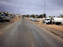 Driving through downtown Coober Pedy, South Australia