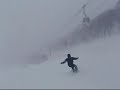 Snowboarding in Takasu Snow Park on Dec. 20, 2009