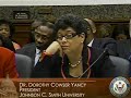 HBCU Hearing: Dr. Dorothy Cowser Yancy