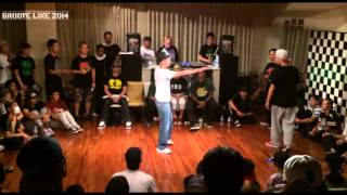 Cha-L vs SO – GROOVE LINE 2014 前日予選 BEST16
