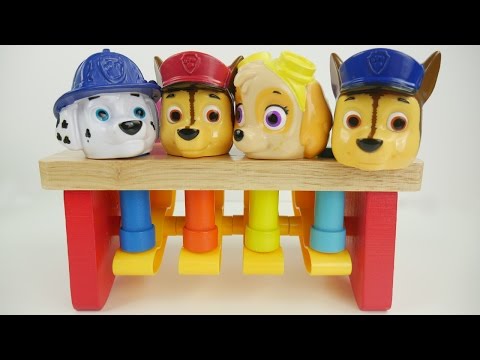 Best Learning Colors for Toddlers Video Teach Babies with Toy Peg Pounding Benches Rainbow Fun!