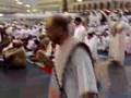 Hajj 2007 - Kaba, worshippers getting ready for magrib Salah