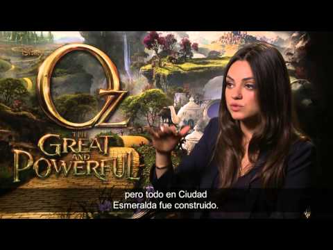 Entrevistas Rachel Weisz, Michelle Williams y Mila Kunis - Oz (HD)