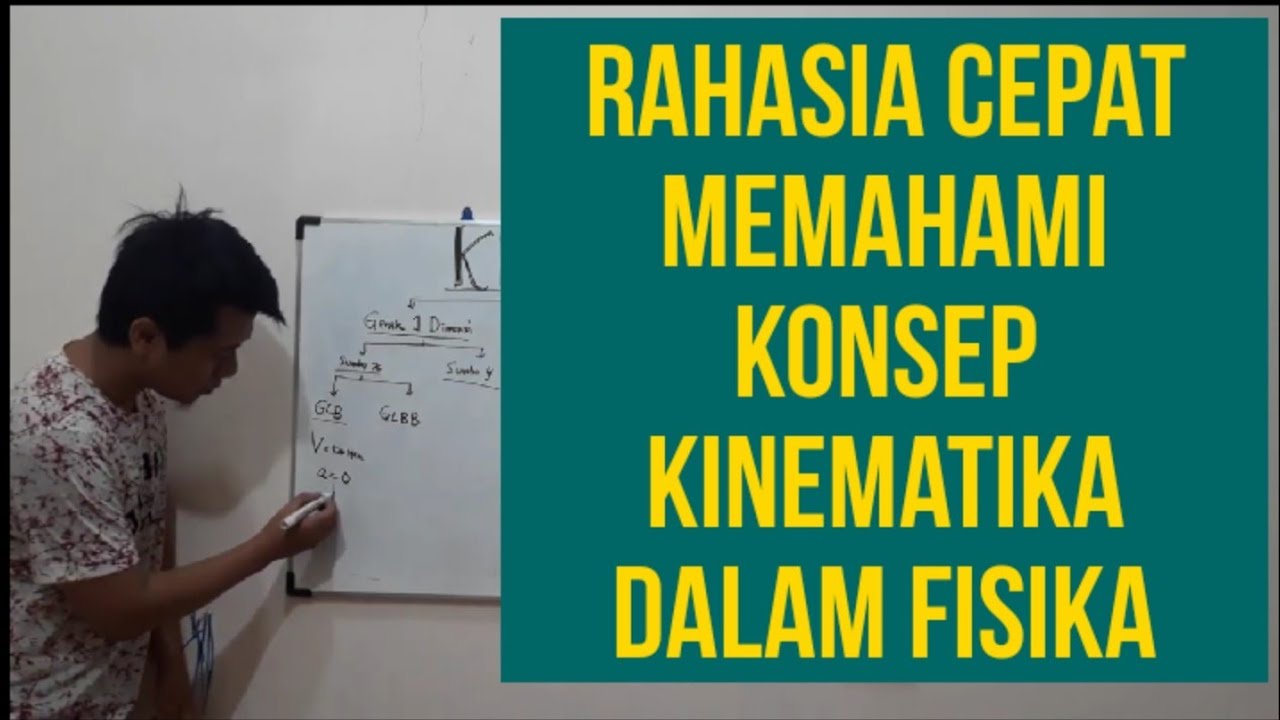 Tebongkar! Rahasia Cepat Memahami Kinematika Gerak dengan jelas dan detail! (Seri Fisika Dasar)