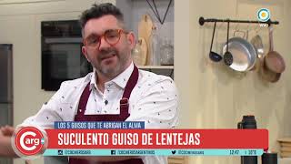 9 - Cocina tradicional: guiso de lentejas.