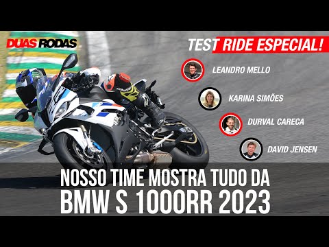 TEST RIDE ESPECIAL! NOSSO TIME MOSTRA TUDO DA BMW S 1000RR 2023