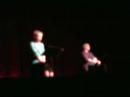 katie and pat last time on stage at mpa
katie is jamie, an upper east side nyc  rich girl getting tutored for the sat by pat (clark). jamie's inattentive father struck a deal with clark that if jamie gets a perfect 1600 jamie's dad will pay clark enough $$ to pay off gambling debts and his graduate school tuition.