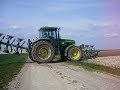 John Deere 7810 + charrue 9 fers plowing
