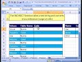 YTLE#62: VLOOKUP INDIRECT & Lookup in Different Tables