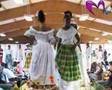 défilé de robe antillaise de mariage