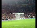 Mexican wave at Old Trafford. Manchester United Vs. Juventus