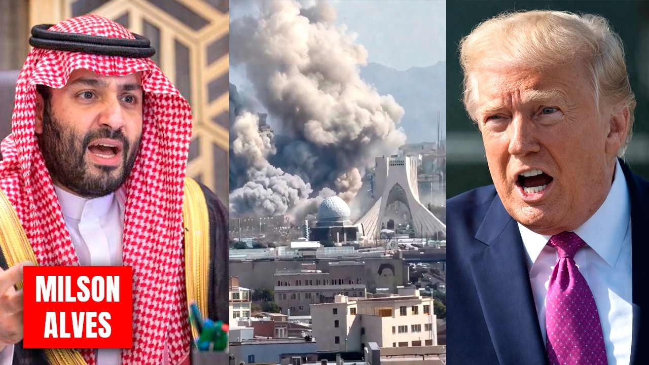 ÚLTIMAS: Entrada INIMAGINÁVEL dos Sauditas em Ormuz, o IRÃ ficou cercado