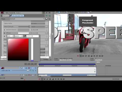 Boris Continuum Complete Match Move in Sony Vegas Pro
