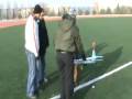 Elektrikli trainer ile ilk uçu? ve kumanda ar?zas?yla k?r?m Elektrikli trainer ile ilk uçu? ve kumanda ar?zas?yla k?r?m