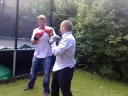 Steve Formella sparring Andy Legg..