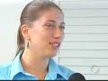 Carolina Schrappe record de Mergulho Livre