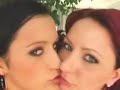 Two Hot Lesbian Kiss