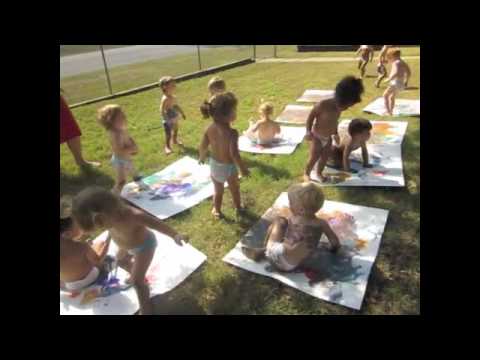 how to make a paint slip n slide