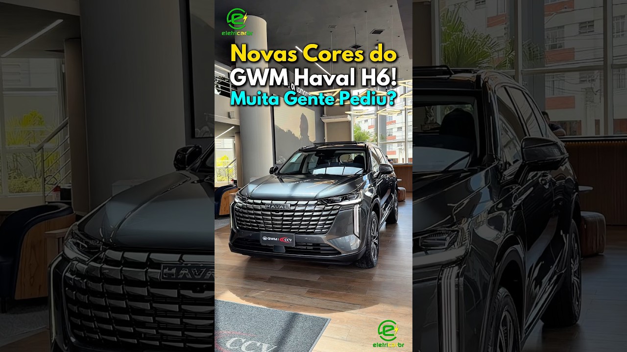 Novas Cores do GWM Haval H6! Muita Gente Pediu?⚡