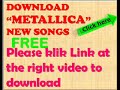 http://www.download-song-video.blogspot.com/ .. click here.. the best video from metallica.. enjoy it..