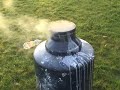 carbid schieten met 190 ltr melkbus carbid schieten met 190 ltr melkbus