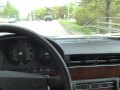 Mercedes 450 sel 6,9 testdrive in sweden